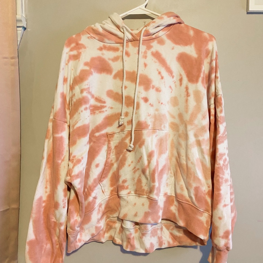 american eagle tye-dye hoodie